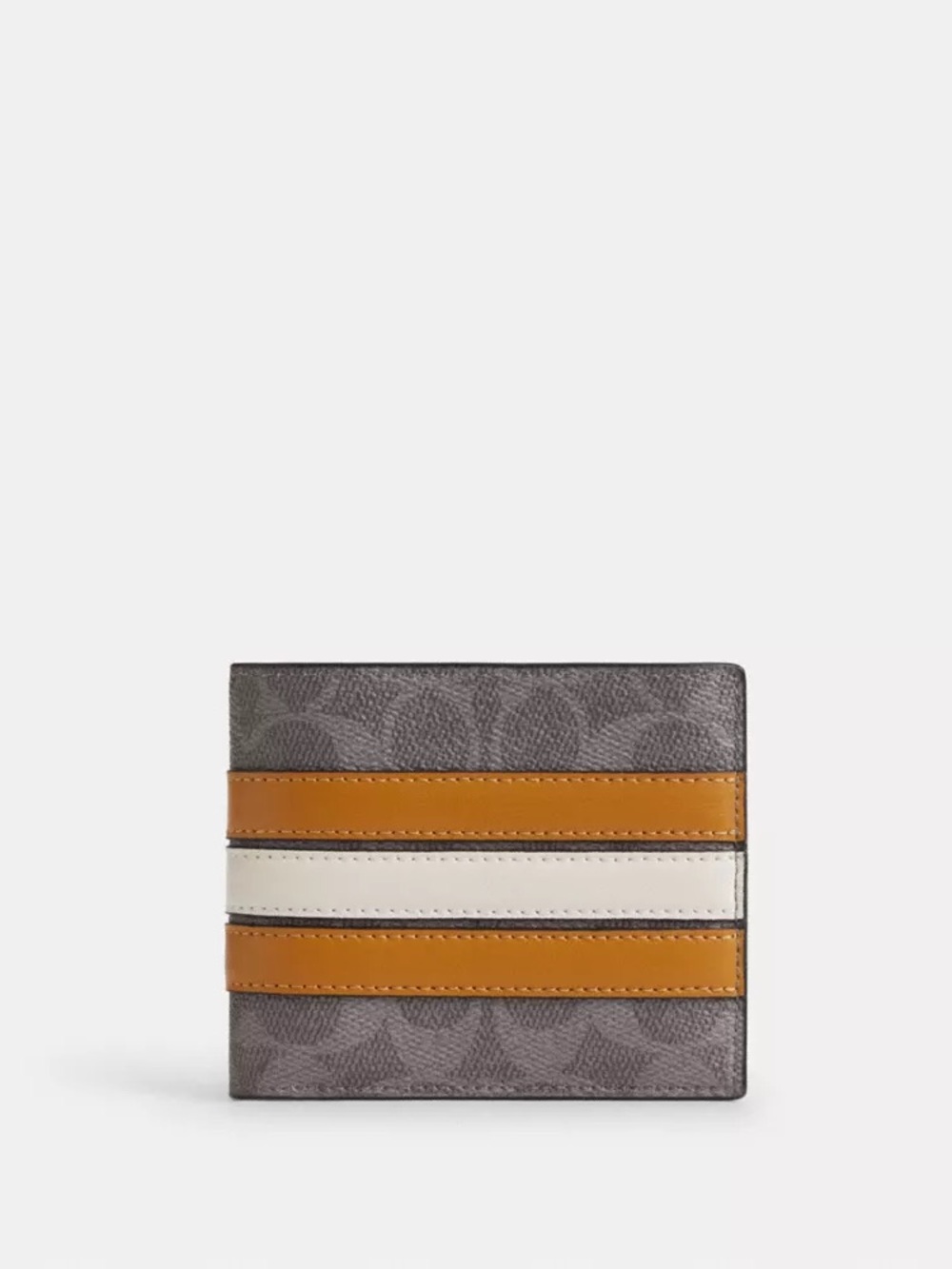 3 In 1 Wallet In Signature Canvas With Varsity Stripe